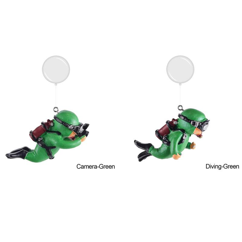 Resin Floating Simulated Diver Toy 1/2pcs Aquarium Decor Fish Tank Landscaping Pendant Ornament Accessories