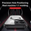 KEYSION Transparent Magnetic Case for TECNO Spark Go 1 1S Go 2025 Silicone+PC Heavy Duty Shockproof Phone Cover for Pop 9 4G