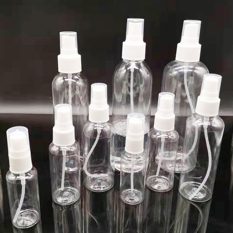 Xiaomi 5pcs 50ml Refillable Mall Empty Plastic Transparent Spray Bottles for Makeup Skin Care Refillable Portable Soap Dispenser