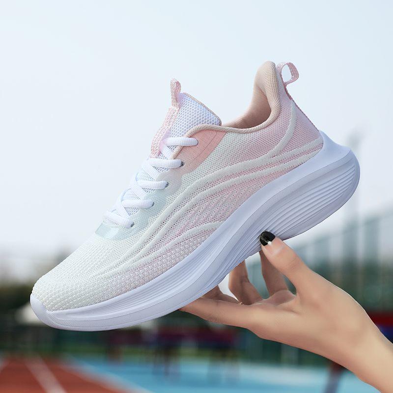 Ultra-light New Running Shoes Genuine Sports Women's Shoes Mesh Non-slip, Wear-resistant, Breathable Soft Sole Lightweight Casual Travel Shoes