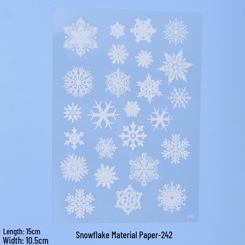 Poppy DIY Flower Epoxy Mold & Crystal Sticker Kit