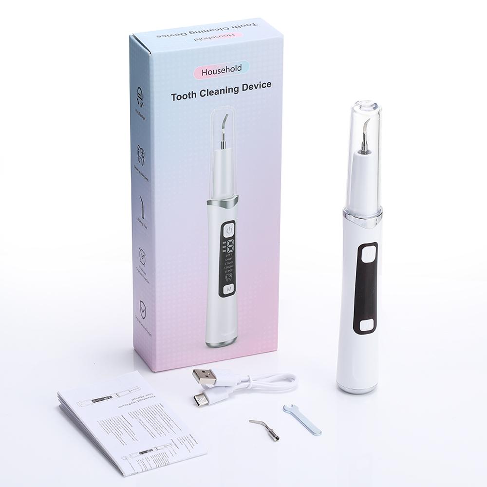 Electric Ultrasonic Dental Scaler 5 Modes Calculus Oral Tartar Remover Tooth Stain Cleaner Teeth Whitening Oral Care
