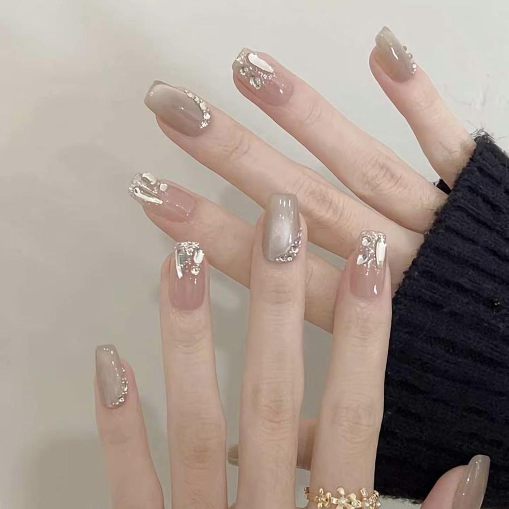 Handmade Reusable Cat Eye Gel Nail Art Patches