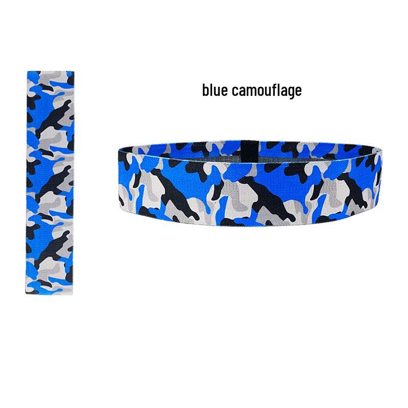 Camouflage Print Non-Slip Glute Toning Hip Band for Squat, Dance, Pilates, and Resistance Training