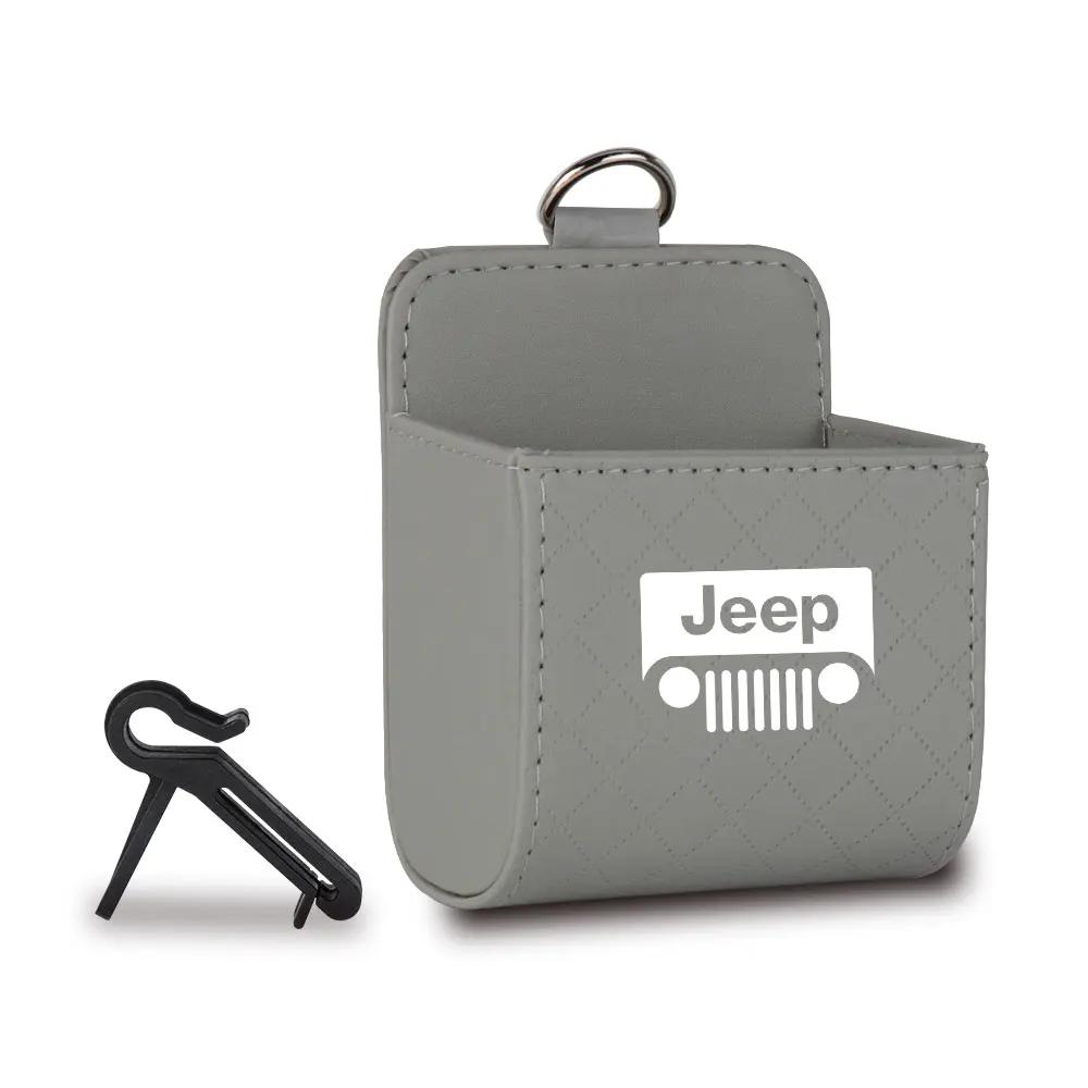 

Для автомобиля Jeep Органайзер-контейнер для вентиляционного отверстия кондиционера Подвесной органайзер-коробка Для Jeep Renegade Compass Grand Cherokee Wrangler JP