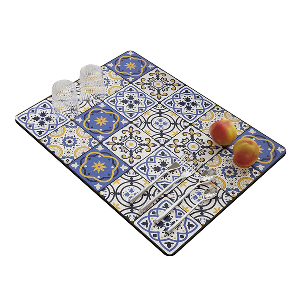 Personalized Water Control Table Mat Anti-Molds Multi-Purpose Mats For Chopsticks Bowls