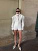 Women's V-neck Jacket Women's Solid Color Single Breasted Jacket Ladies' Waist Cinched Suit 2026