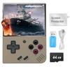 Miyoo Mini Plus Portable Retro Handheld Game Console with Linux IPS 3000mAh Japanese Support System, 3.5-inch Screen, Battery, [linux]