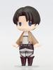GOOD SMILE Attack on Titan Levi Plastic Painted Movable Figure HELLO! Non-Scale