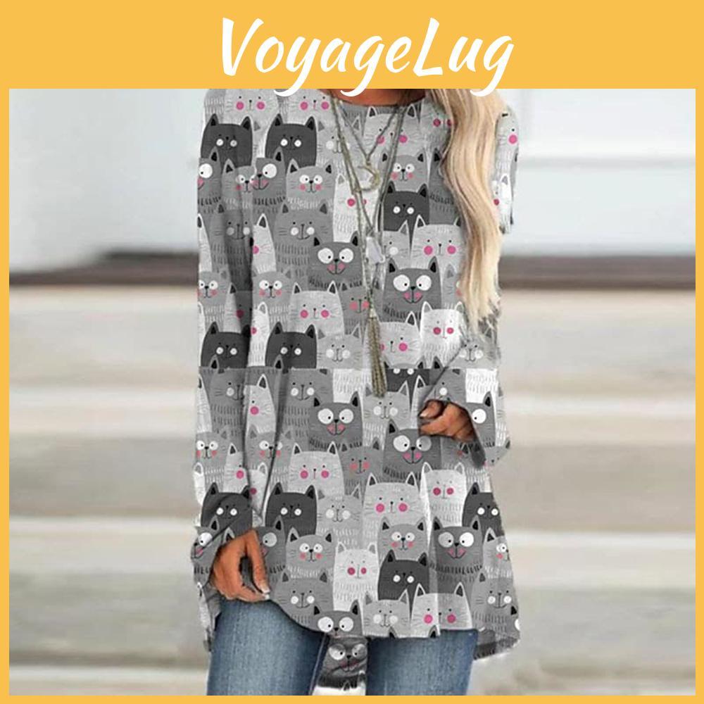Long Loose Version Sleeve Tshirt Of Big Version Top Autumn And Winter Fashion Casual Clothing Womens Long Sleeve