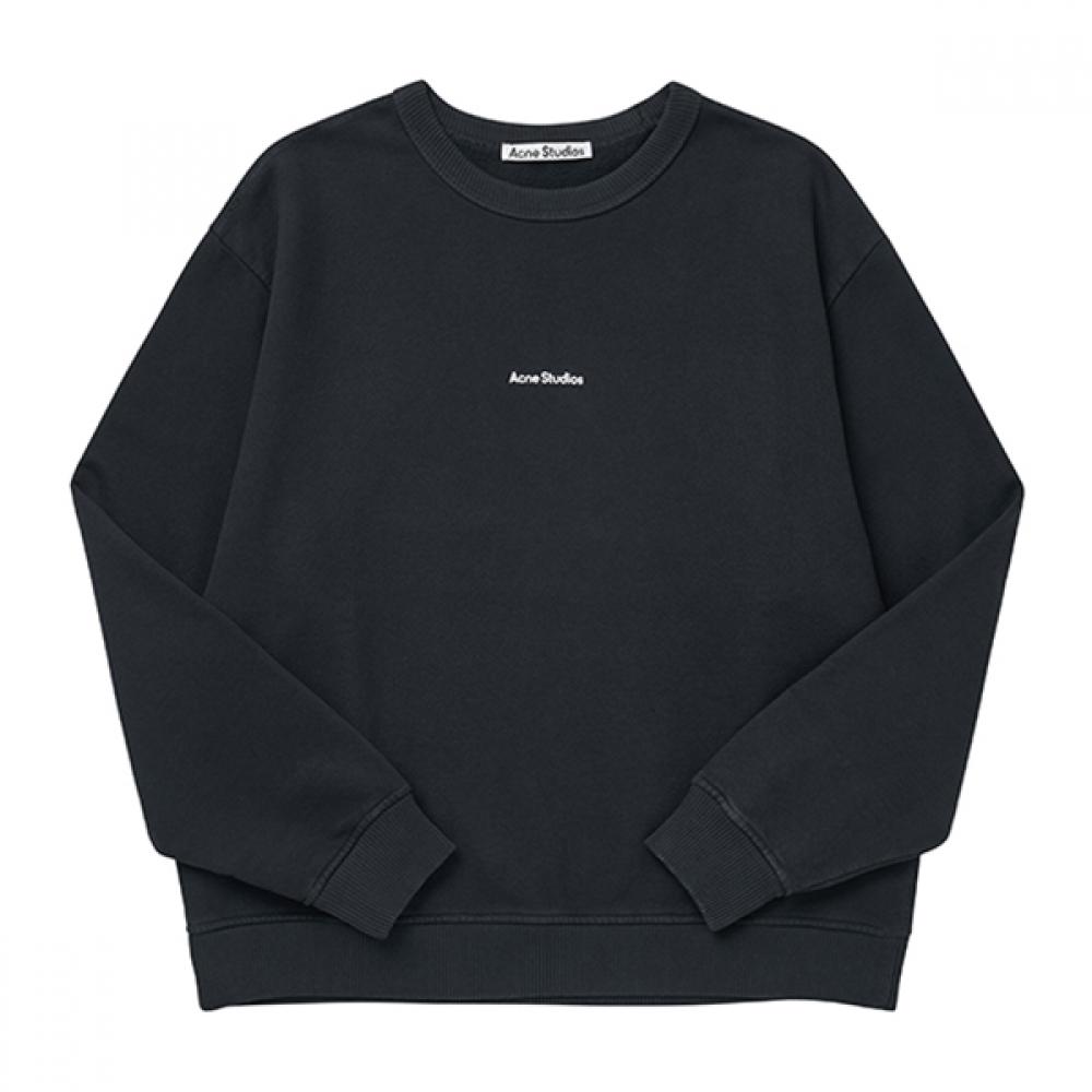 

Acne Studio Ai0067 Black Stamp Logo Women S SweatShirt AI0067 BLACK (M)