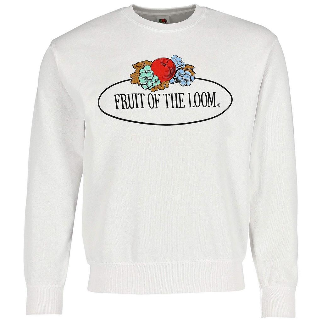 Męska bluza Fruit of the Loom z nadrukiem w stylu vintage