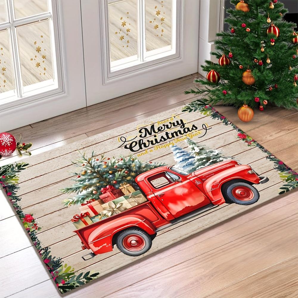 Christmas Carpet Filled With Christmas Gifts Carpet Doormat Welcome Carpet Outdoor Doormat Room Rug Christmas Decoration