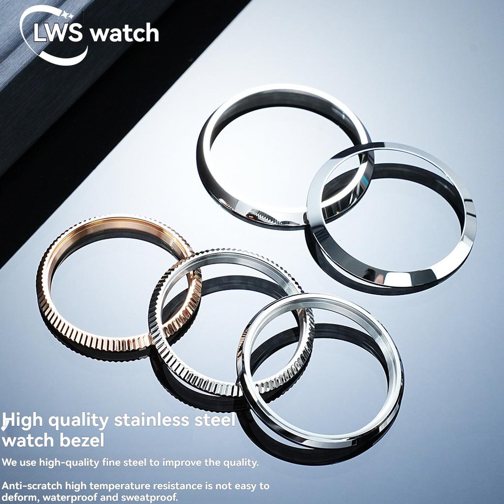 For Tissot 1853 PRX Super Players Modify Dog Tooth Ring T137407 T137410A T127407A T035627A Steel Watch Ring Mouth Watch Ring