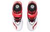 Li Ning YOUNG Slip Resistant Cushioning Abrasion Resistant Low Top Kids' Soccer Shoes Red White Teenagers YKGQ006-7