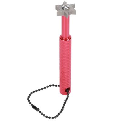 Humanized Golf Sharpener Club Grooving Sharpening Tool Accessory Supplies with Tail Hanging Rope HoleRed