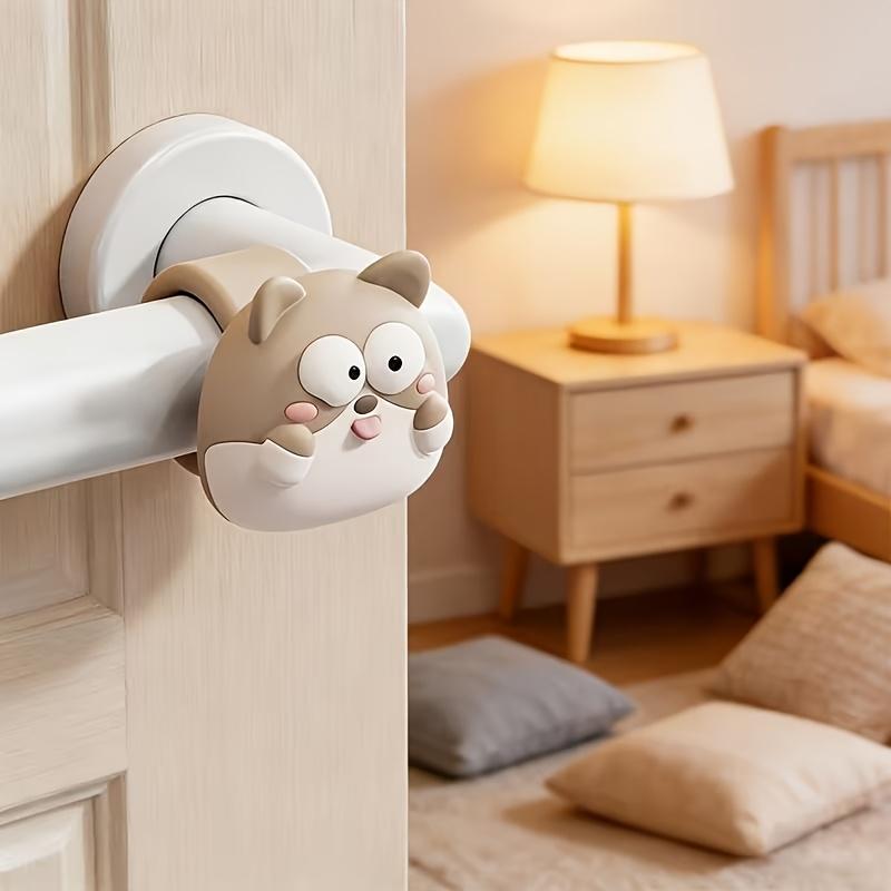 Door handle anti-collision pad, door and window handle anti-collision pad cover, cute cartoon anti-collision door stopper,