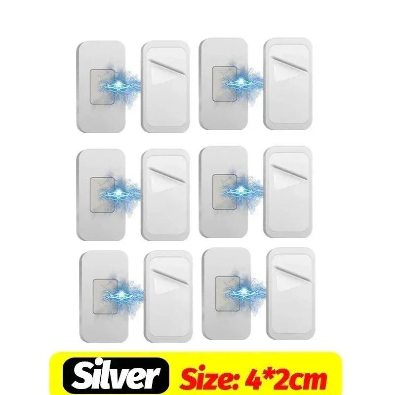 Magnetic Cabinet Catches Strong Magnet Sticker Punch-Free Self-Adhesive Latch Hidden Door Closer for Kitchen Cupboard Cabinet Drawer Furniture