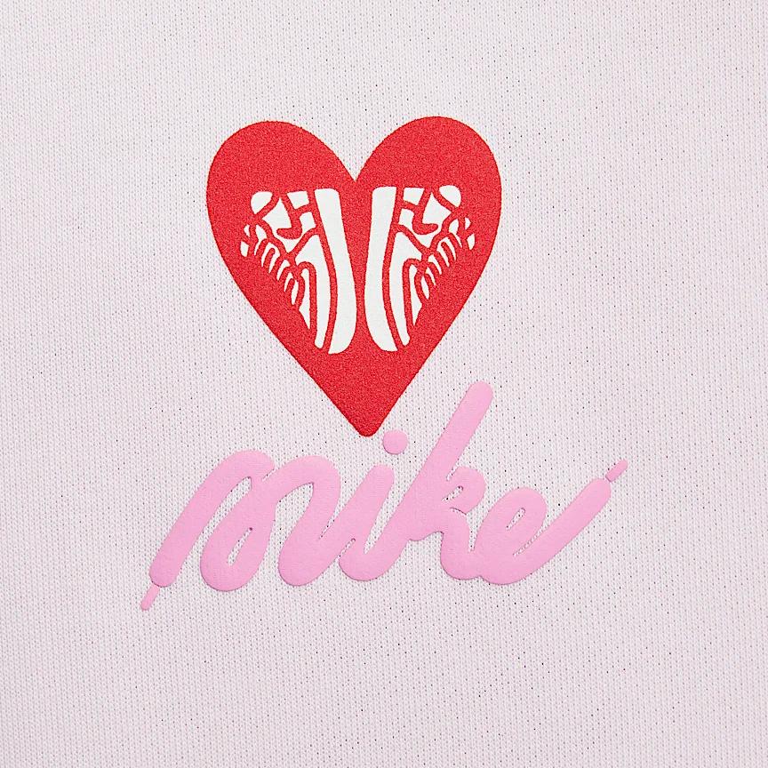 New Nike Sportswear FW25 Sweatshirt Men's Pink IB8233-663