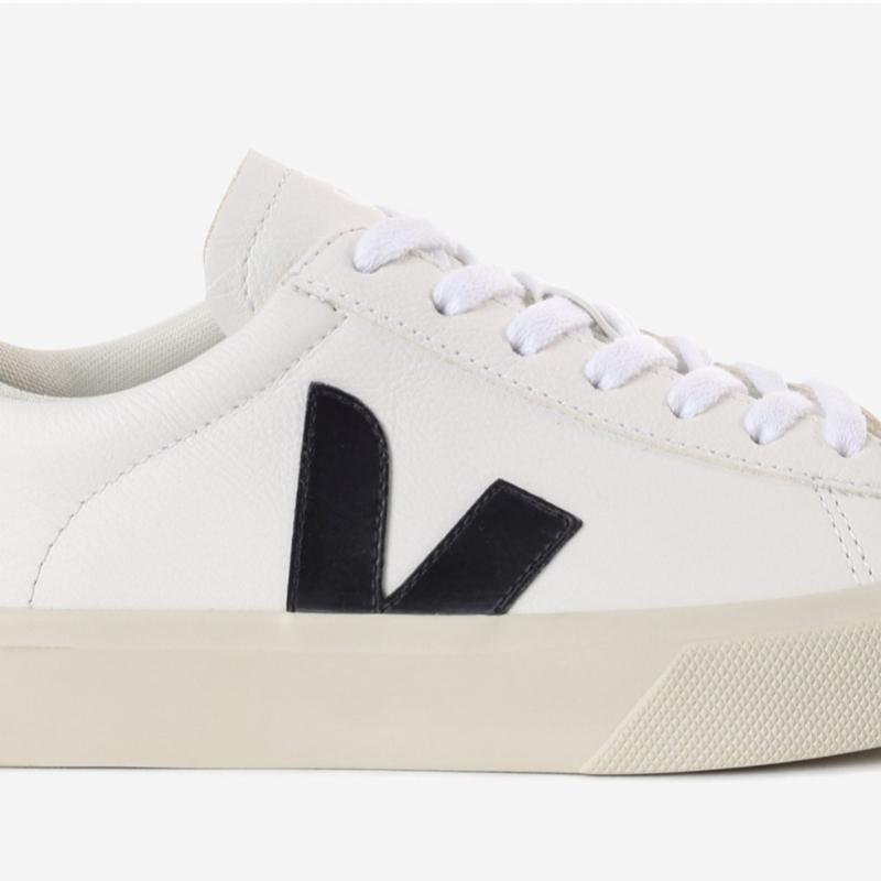 Veja Unisex White Leather Sneakers Campo Svju233cp05 537