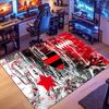 Dynamo Dresden Player Portrait Fog Background Print Area Rug German Football Floor Carpet Sports Fan Living Room Bedroom Home Decor Mat
