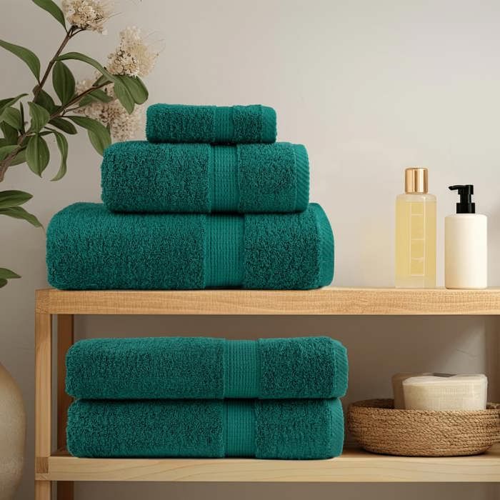 VidaXL Premium Sauna Towels 10 Pcs, Sauna Pareos, Bath Sheets, Shower Towels Bathroom 137340