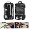 Multifunctional 115Piece Screwdriver Tool Featuring Magnetic Tip For Efficient DIYer And Electronic Device Maintenance