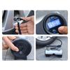 Wireless Air Compressor for Basketball Car Tire Inflator 12V/120W Portable Electric Pump with Analog Pressure Gauge