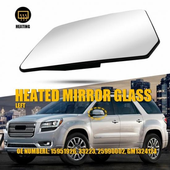 Driver Left Side Exterior Heated Mirror Klass For KMC Acadia, Outlook Traverse K