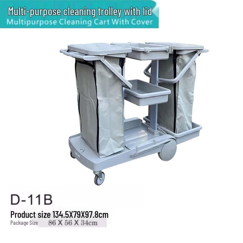 Yingbai Multi-function Industrial Cleaning Trolley