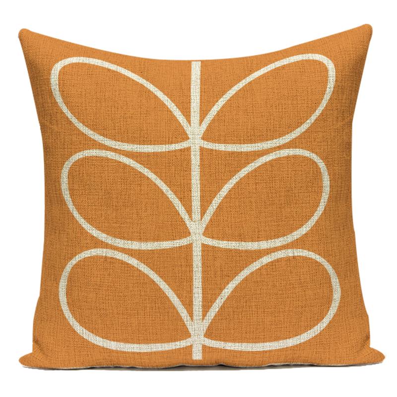 Decorative Pillows Simple Colorful Wave Stripe Geometry Polyester Pillows Cushion Covers Pillow Cover Sofa Home Decor