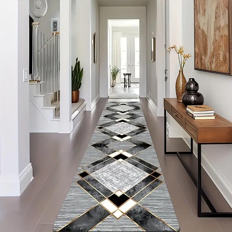

VIKAMA Living Room Carpet, Luxurious And Simple Gray Sofa, Coffee Table Rug, Bedroom Floor Mat, Tatami Home Decoration 50x160cm