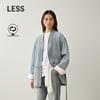 Loose Fit Stand Collar Denim Jacket