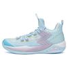 361 Big3 2.0 Slip Resistant Abrasion Resistant Mid Top Performance Basketball Shoes Men's Glacier Blue 572021109-5
