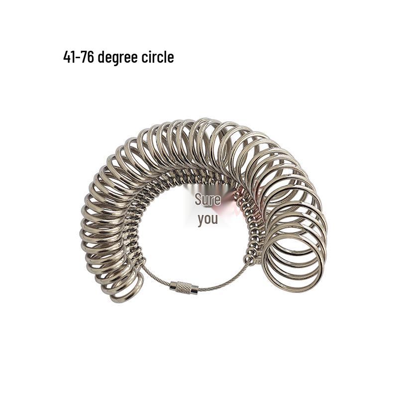 UKUS Multinational Ring Sizer: Korean, American, Japanese, English Size Stick