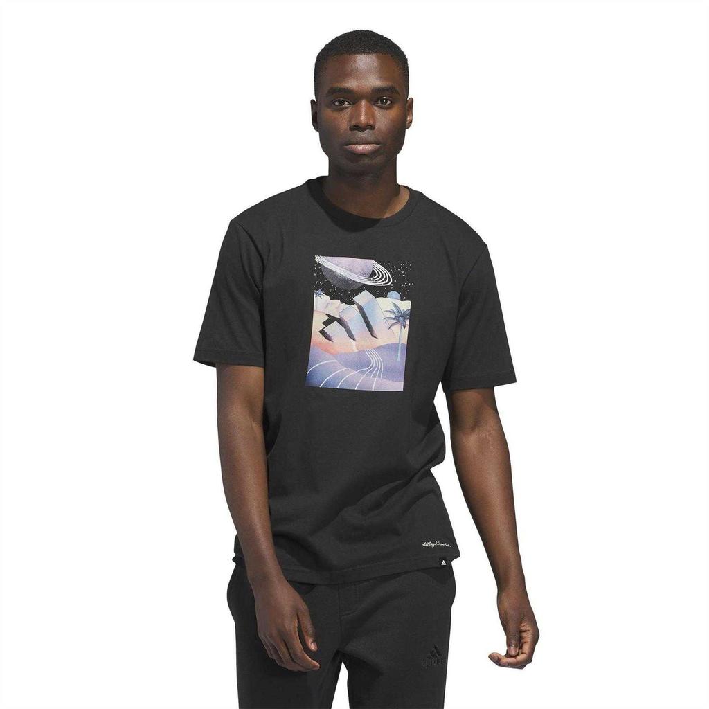 Adidas Mens Galaxy Logo T-Shirt