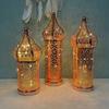 1pcs Moroccan Metal Vintage Wind Light Lantern Candle Holder Table Top Ramadan Home Décor Accessories Ornament Decoration Gifts