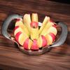 304 Stainless Steel Fruit Slicer Non-slip Handle Fruit Corer Durable Fruit Divider  Party
