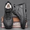 New Men Casual Leather Shoes Handmade Flat Designer Sneakers Classic Lace Up Muller Tenis Masculino Shoes Outdoor Walking Shoes