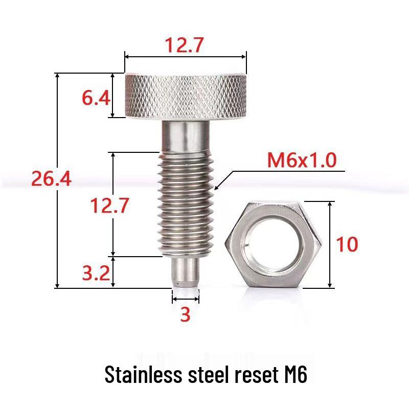 

Knurled Head Knob Plunger, Self-Locking/Spring-Locking Index Pin, Coarse Thread, Full Specifications