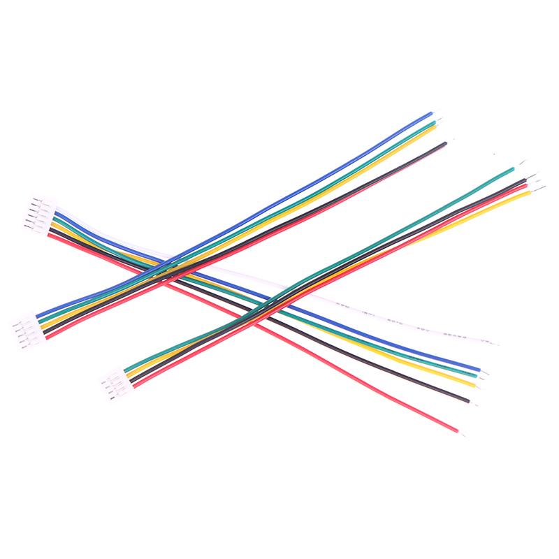 10 Stück Gh1.25 4P/5P/6 Pin Jst Gh Serie 1.25 Stecker mit Kabel 10Cm 1571 28 Awg 1.25Mm mit Verriegelungsklemme Kabel