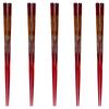 Happy Set of Made In PID1943 J-kitchens Chopsticks, 5, Material Wood, Chopsticks, Japan,