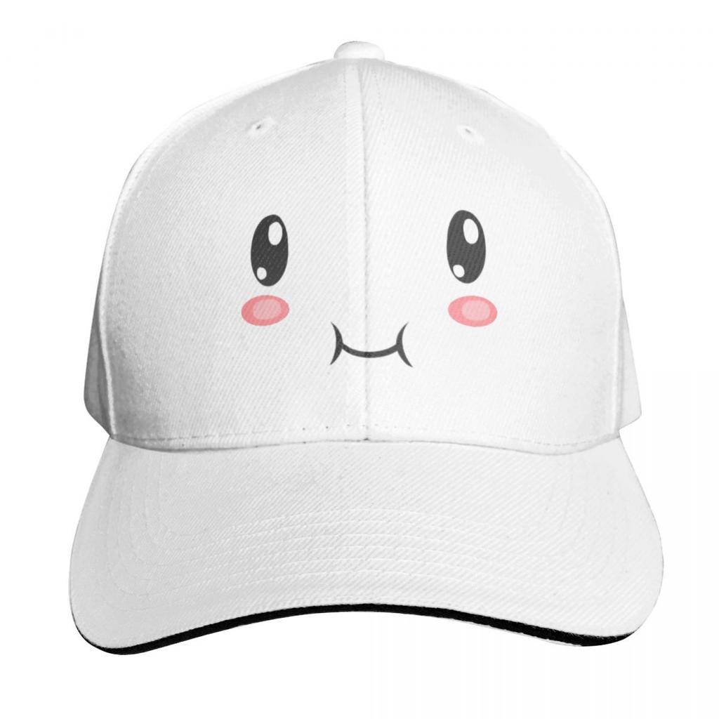 Kawaii emotional face icon  Japanese style  Baseball Cap hiking hat Horse Hat New Hat Luxury For Women Unisexs