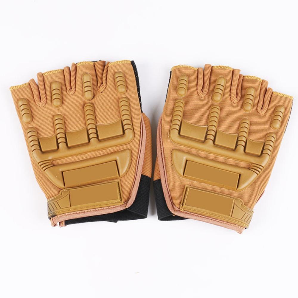 New Men's and Women's Outdoor Riding Fitness Half-finger Gloves Breathable Training Motorcycle Field Mountaineering Tactical Gloves