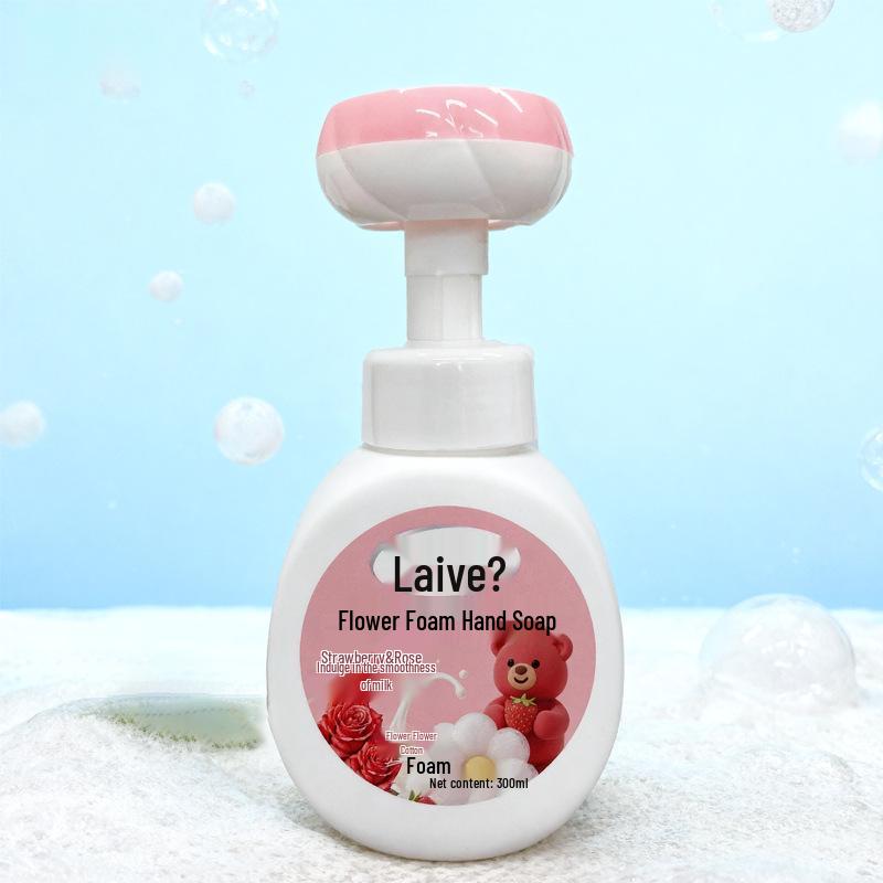 Foam Flower Antibacterial Hand Soap - Long-Lasting Fragrance, Gentle for Kids, Whole Box Batch