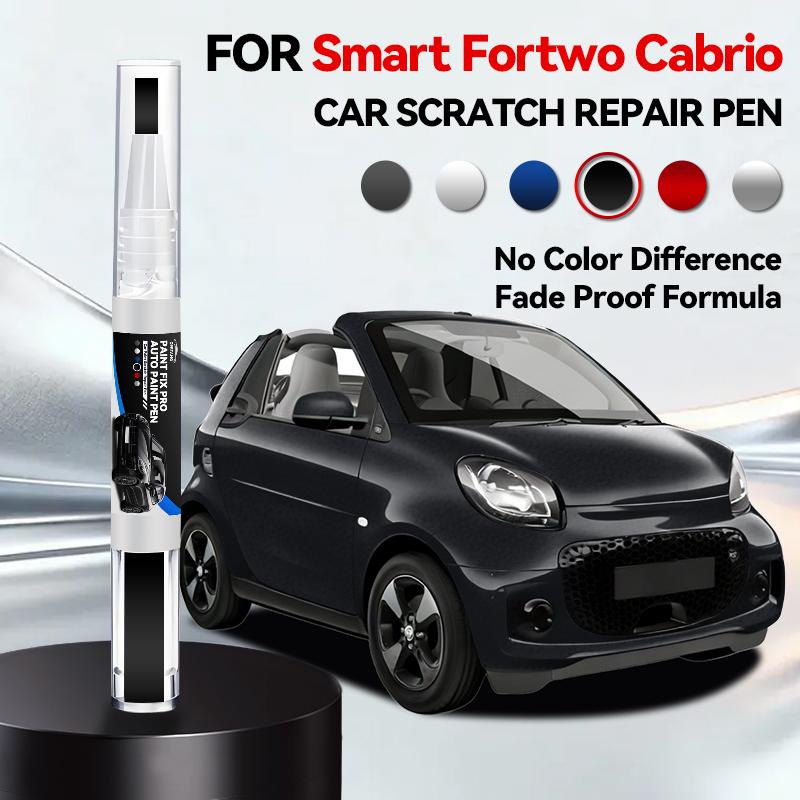 Specialized Automobiles For Smart Fortwo Cabrio Paint Repair Pen Touch Up Scratch Remover DIY Auto Accessories Black Cool Silver