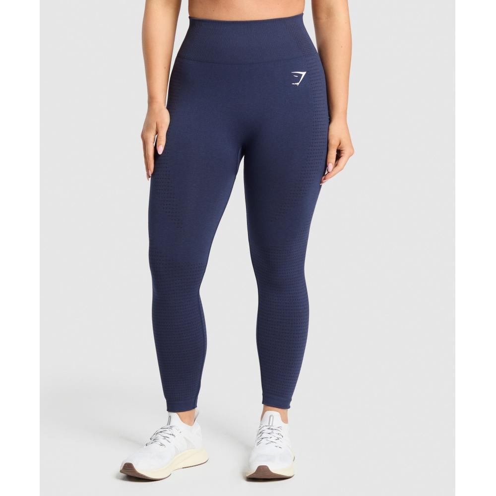 

Gymshark Vital Seamless Leggings Heavy Blue Marl B9a9o Ucw7 XXS