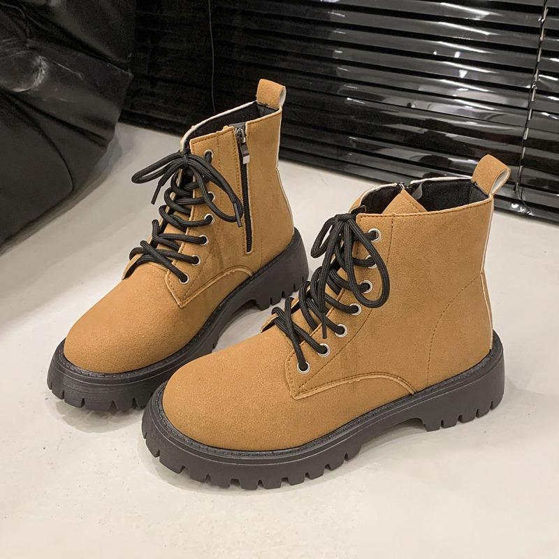 Modische weiße klobige Plateau-Kampfstiefel Damen 2025 Retro Reißverschluss PU-Leder Stiefeletten Frau Punk Dicke Sohle Motorrad Botas Mujer