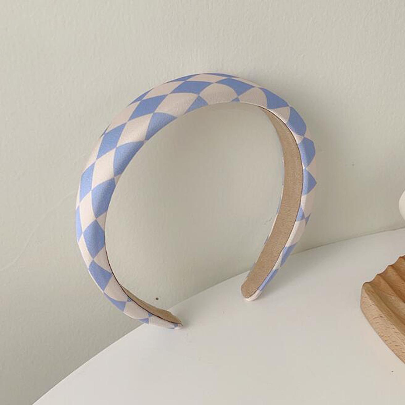 

Новая Модная Повязка на Голову для Женщин Классическая Клетчатая Повязка для Волос Весенний Повседневный Тюрбан для Девочек Аксессуары для Волос