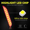 LED Rear Bumper Reflector Lights For Nissan X-trail T32 Rogue Qashqai J11 Leaf Pathfinder Infiniti Q50 QX60 JX35 2014 2015 2016